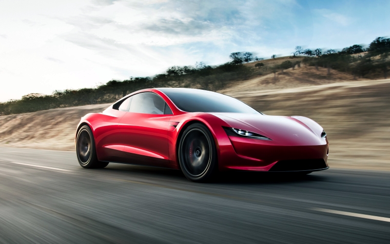 Tesla Roadster bo nor avto