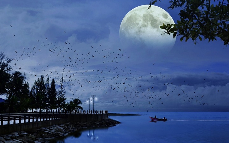 »Umetna luna« namesto obcestnih svetilk?