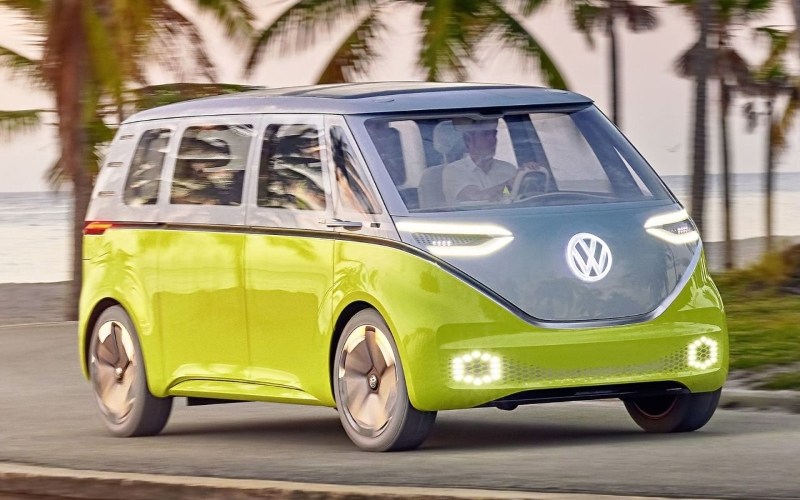 VW bo res izdeloval tale električni retro-kombi