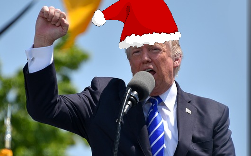 Trump rešuje božič