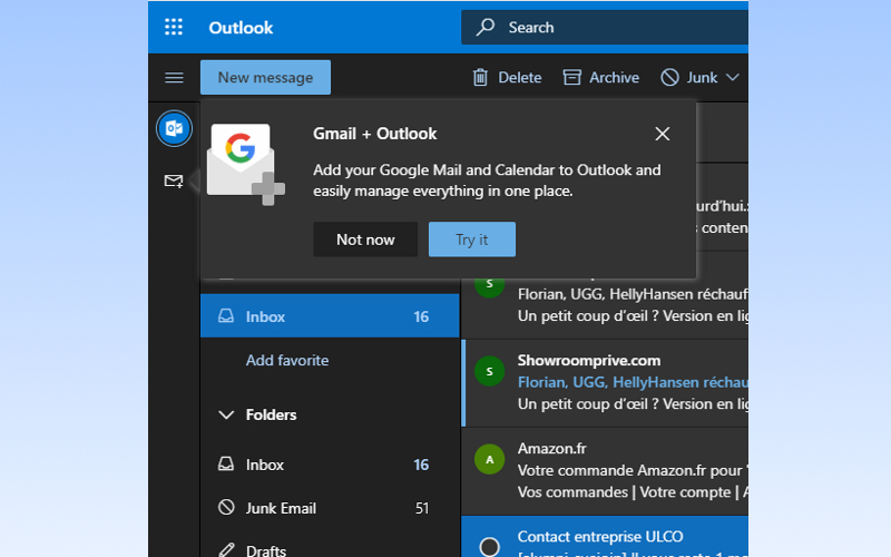 Gmail v Outlooku