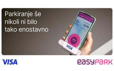 V Sloveniji brezstično plačujemo že skoraj deset let: EasyPark in Visa o trendih plačevanja
