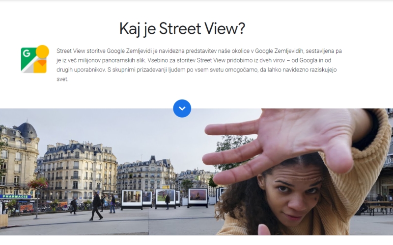 Google Street View ponovno v Sloveniji 