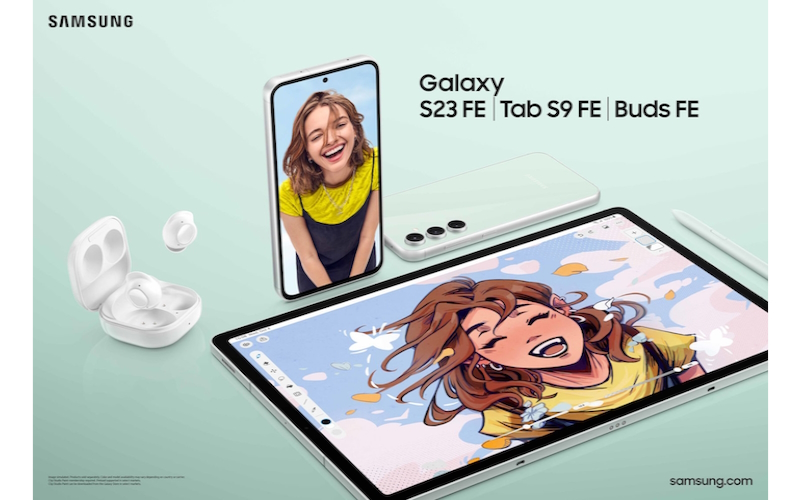 Samsung Galaxy Tab S9 FE, Galaxy Buds FE in S23 FE prinašajo izjemne funkcije še več uporabnikom