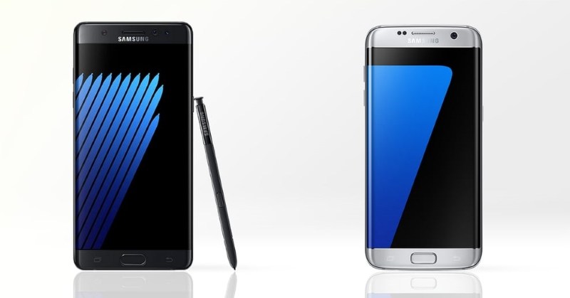 Galaxy Note 7 proti Galaxy S7 edge